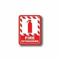 Ergomat 50in x 32in RECTANGLE SIGNS - Fire Extinguisher DSV-SIGN 1600 #0385 -UEN
